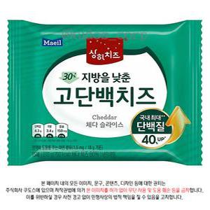 매일 고단백 치즈 270g (15매) x 4개