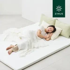 [리뉴얼 출시]지누스 그린티 메모리폼 토퍼 10cm S 싱글 매트리스 침대 바닥