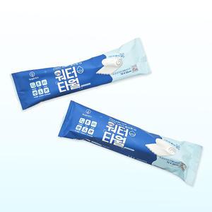 물없이 샤워 티슈 물티슈 생분해원단 워터타월 일회용 타올 1개 낱개