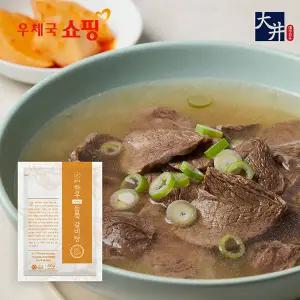 [우체국쇼핑] 대정한우 사태살갈비탕/투뿔한우고기곰탕/투뿔한우갈비탕 모음전