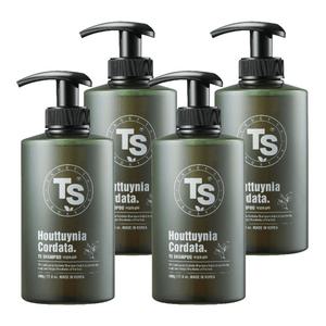 TS 어성초샴푸 500g 4개 두피케어 탈모완화 샴푸