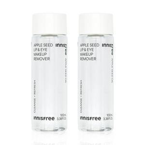 [이니스프리] 이니스프리 애플씨드 립앤아이 메이크업 리무버 100mL 2개