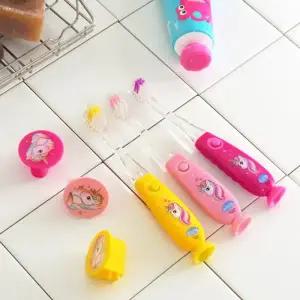 [텐바이텐]비브라이트 어린이용LED타이머 칫솔홀더세트_유니콘1p