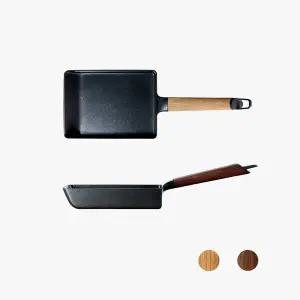 [버미큘라]에그&토스트팬 사각 주물 무쇠 프라이팬 인덕션 후라이팬