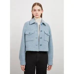 [롯데백화점]시스티나 부클 울 혼방 크롭 카라 자켓 AWWJKO41050