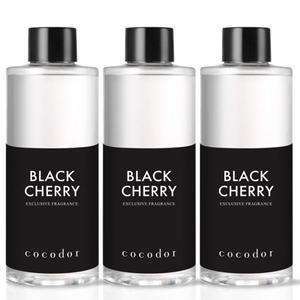 코코도르 1+1+1 퍼퓸 디퓨저 리필액 블랙체리 x 200ml x 3개