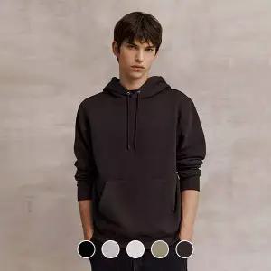 024932 기모 테리 솔리드 후드티
