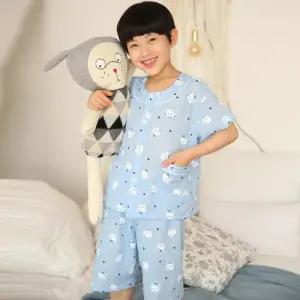 아트박스 알콩단잠 남아잠옷 모닝캣 면혼방 반팔 어린이 아동 파자마