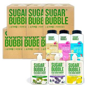 슈가버블 세제 6종 선물세트 6개
