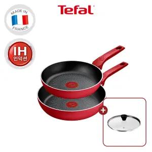 [테팔] 데일리 엑스퍼트 인덕션 프라이팬 2종(팬20+팬24) (+레온 유리뚜껑 24)