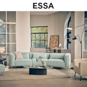 [롯데백화점]에싸 [행사기간 5만원권 증정]브루클린 4인 커브드 라부클 파인 패브릭 소파