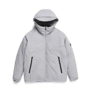 내셔널지오그래픽 패딩 점퍼 안타레스 숏 기장 덕 다운 그레이 경량 잠바 아우터