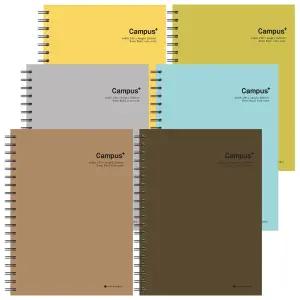 포포팬시 5000 캠퍼스 하드커버 필사노트 학생 직장인 대용량 필기 줄 공책