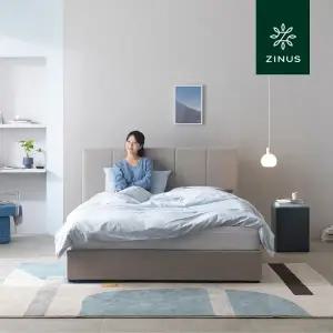 [롯데백화점]지누스 매든 저상형 침대 프레임 (퀸)