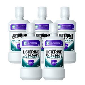 리스테린 토탈케어 헬씨브라이트 750ml X5개