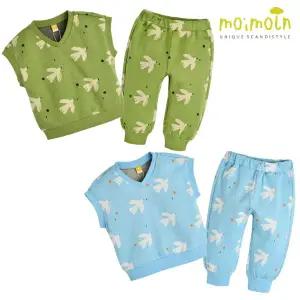 [보리보리/모이몰른]유아 버드베스트 상하복 세트 M251STG01P