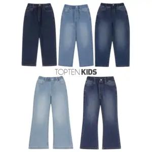 [탑텐키즈](마산점)[매일입고싶은데님!]균일가 19,900원 25년 SS(공용) 에코 테이퍼드데님/여아 플레어...