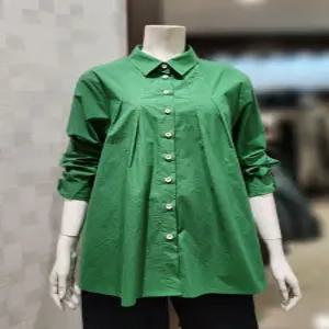 [벨라디터치] V1E1BL25 스티치 셔츠 블라우스