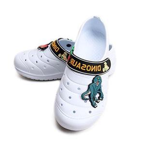 공룡 밴드 아동 EVA 학생 흰색 실내화 초등학생 유아 키즈 어린이집 유치원