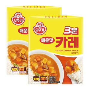 오뚜기 3분카레 매운맛 200g 12개