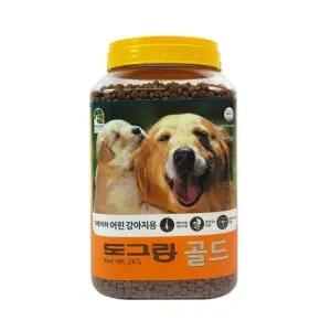 PET 강아지 사료 2kg 애견사료 애견간식 어린 리필용 (WFGU4HC)