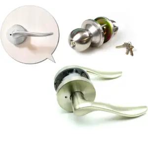 국산 아파트방문손잡이 자가셀프교체 경비실 상가방화문도어문고리 교체