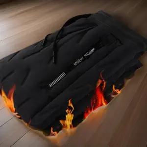 남자 스포츠 기모 작업복 방풍 방한 긴바지