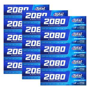 2080 시그니처 토탈블루 치약 오리지날 민트 125g x 15개