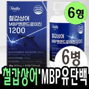 철갑상어콘드로이친CS6 철갑상어콘드로이친6형 1200mg mbp유단백추출물 6박스