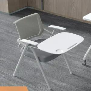 일체형 책상 의자 강의실 학교 폴딩 대학교 독서실 수강용 회의실 간이