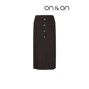 [하프클럽/온앤온]버튼 다운 아웃포켓 롱스커트(MW2MS761)