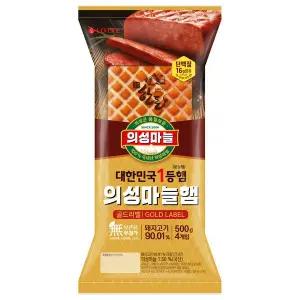 의성마늘골드햄 125g*4