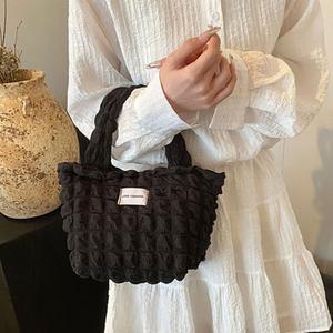 에코백 퀼팅 토트백 5color 버블 구름가방 여성 데일리 손가방