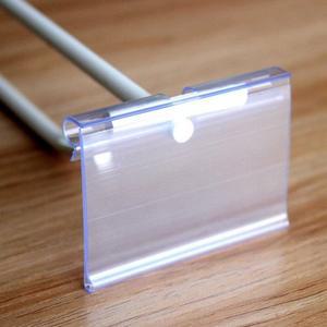 이중 후크 가격표/상품 진열대 스페이스월 펜스망 타공판 꽂이 표지판 메뉴판 물품