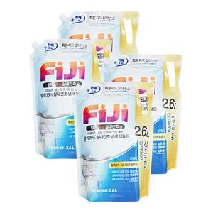 엘지 피지 탈취 99% 실내건조 겸용 액체 세탁세제 프레시 2.6L 4개 빨래