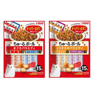 이나바 챠오 츄르볼 토퍼 10g 15개입 사료토핑 고양이간식