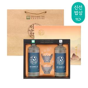 [품질보장] 조정형명인 전주이강주 25도세트 25도 375mlx2