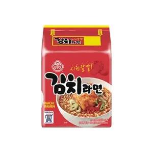 [오뚜기] 김치라면 5입 x 8개/총40개