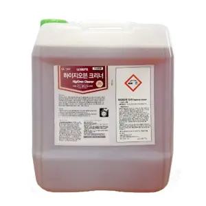 말표 하이지오븐크리너 18.75L 기름때제거제/주방용/오븐/세척/찌든때