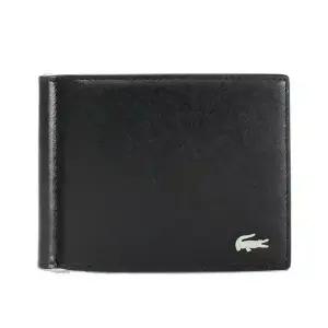 라코스테 머니클립 2단 지갑 지폐 동전 블랙 NH4404FG-000
