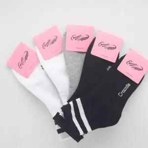 크로커다일 여자 중목양말 링글 5켤레 단목양말 케쥬얼양말 아동양말 깔창 수면바지 여름바지