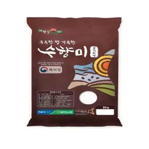수향미 골든퀸 3호 백미 특등급 3kg 1개