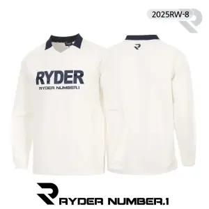 라이더 배드민턴 긴팔 상의 바람막이 크림 2025RW-8 남성 여성 남녀공용