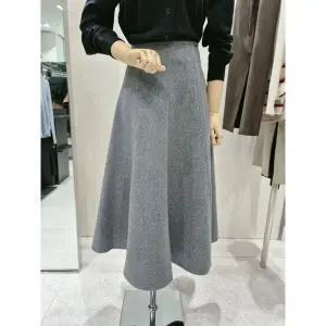 갤러리아 [SISTINA] 울혼방 플레어 롱스커트