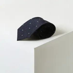 [닥스 남성] [25SS] DMNE5E022N2 DD 3도 네이비 마이크로 넥타이