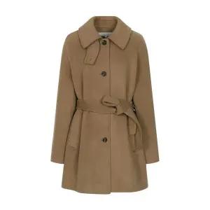 [롯데백화점]올리브데올리브 하프기장 벨티드 울 코트 OH5XH096