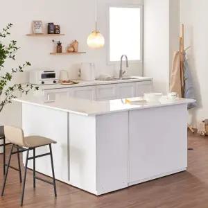 베이크 코너형 3000C 홈바 조리대 아일랜드 식탁 YD118C (착불)