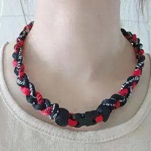 게르마늄목걸이 스포츠 야구선수 정전기 건강목걸이 일본