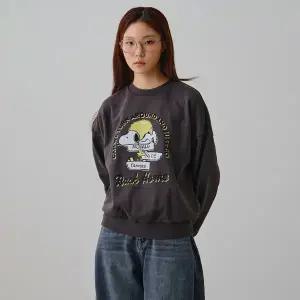 [롯데백화점]클라이드앤 여성 SET-UP 스누피 그래픽 맨투맨 FPDTS971F