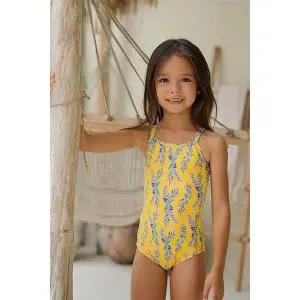 [르망고] Daphne Bumblebee Yellow_Girl (3394) 초등 여아수영복 생존수영 키즈 어린이 주니어 래쉬가드 실내수영복